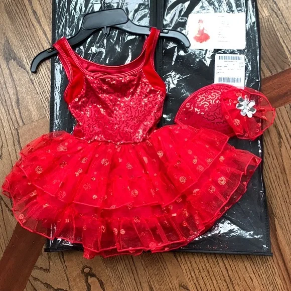 Red my mind dance costume - Picture 2 of 5